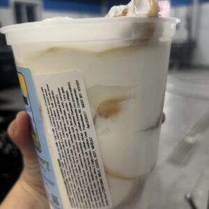 Coconut Cheesecake Caramel Ripple